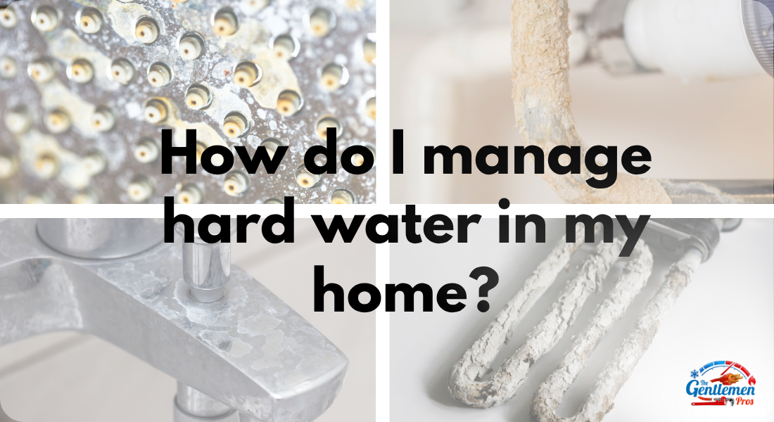 What should I do if I have hard water in my Calgary home?