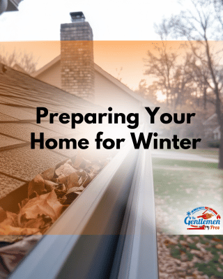 Picture of preparing home for winter